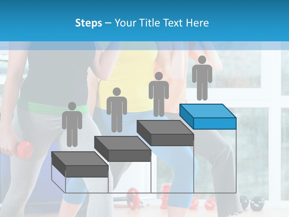 Women Fitness Aerobics PowerPoint Template