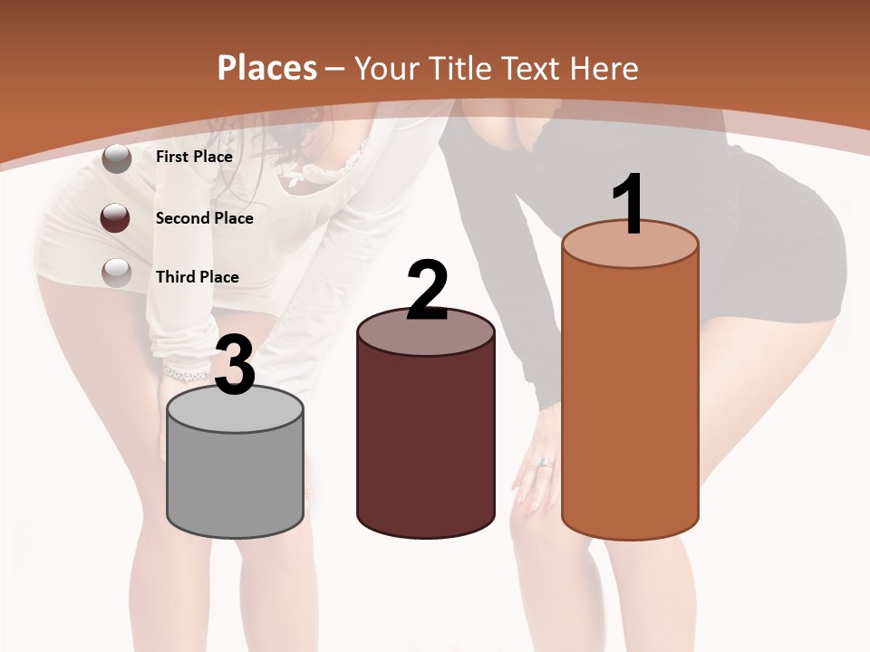 Women Attractive Beauty PowerPoint Template