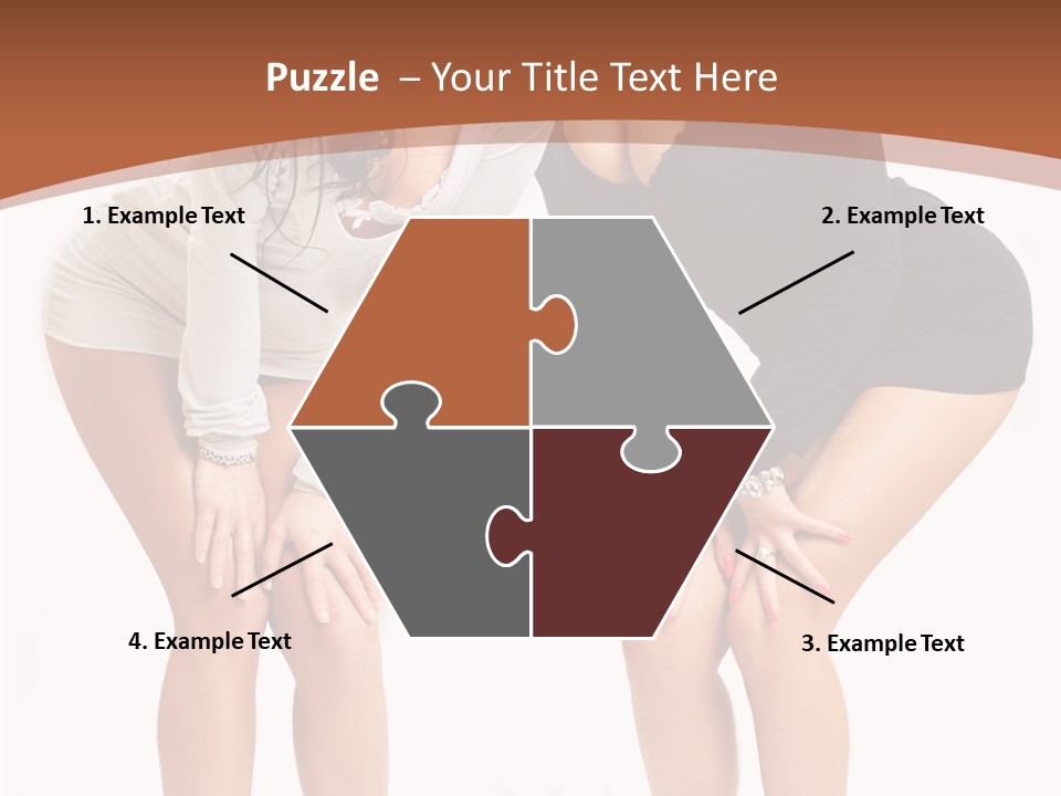 Women Attractive Beauty PowerPoint Template