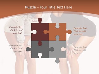 Women Attractive Beauty PowerPoint Template