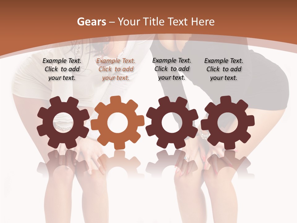 Women Attractive Beauty PowerPoint Template