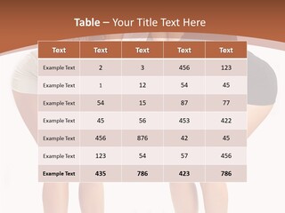 Women Attractive Beauty PowerPoint Template