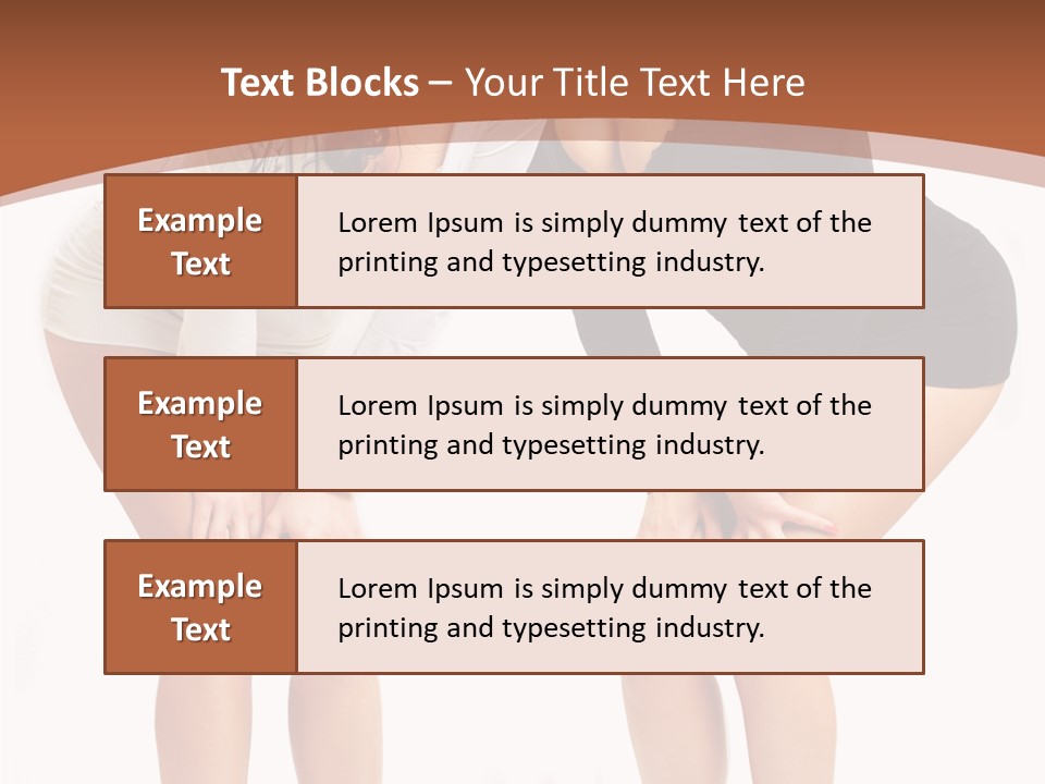 Women Attractive Beauty PowerPoint Template