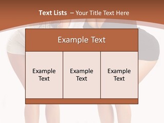 Women Attractive Beauty PowerPoint Template