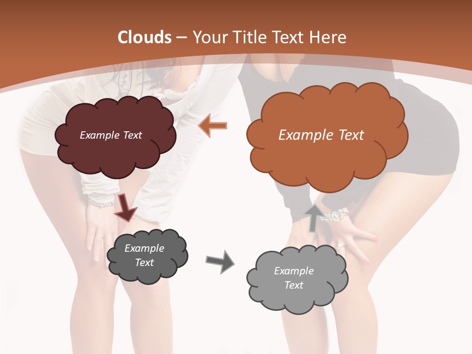 Women Attractive Beauty PowerPoint Template