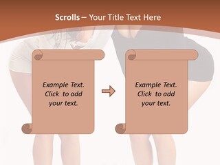 Women Attractive Beauty PowerPoint Template