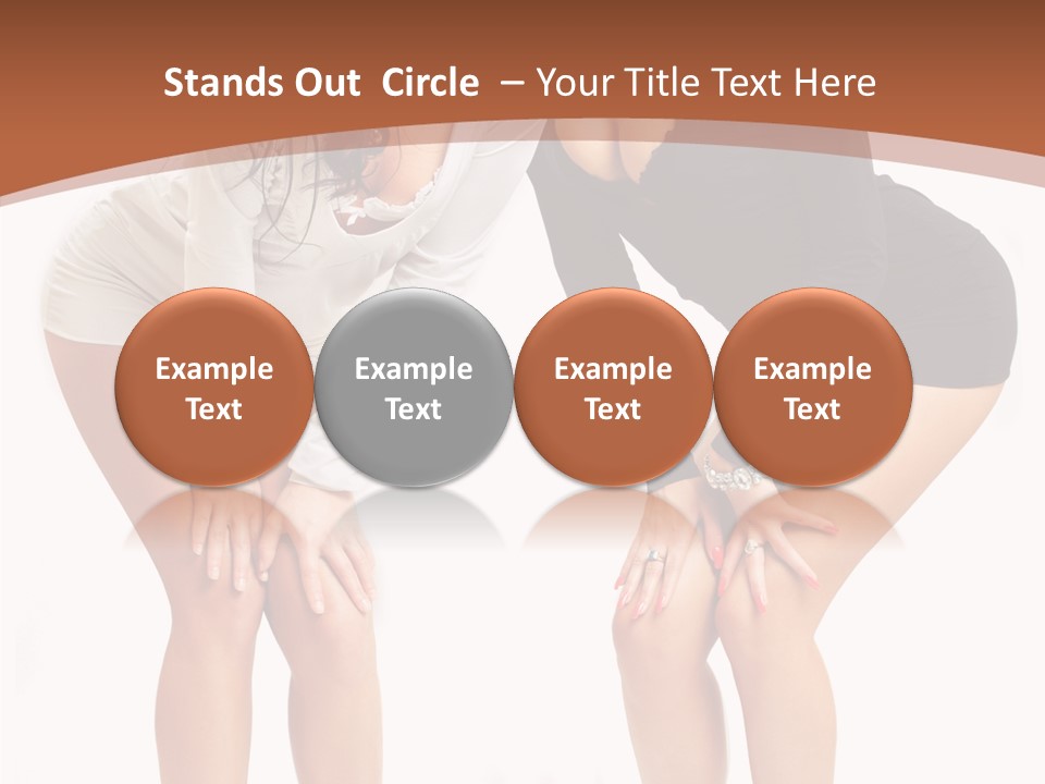 Women Attractive Beauty PowerPoint Template