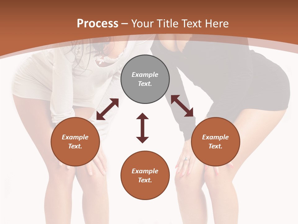 Women Attractive Beauty PowerPoint Template