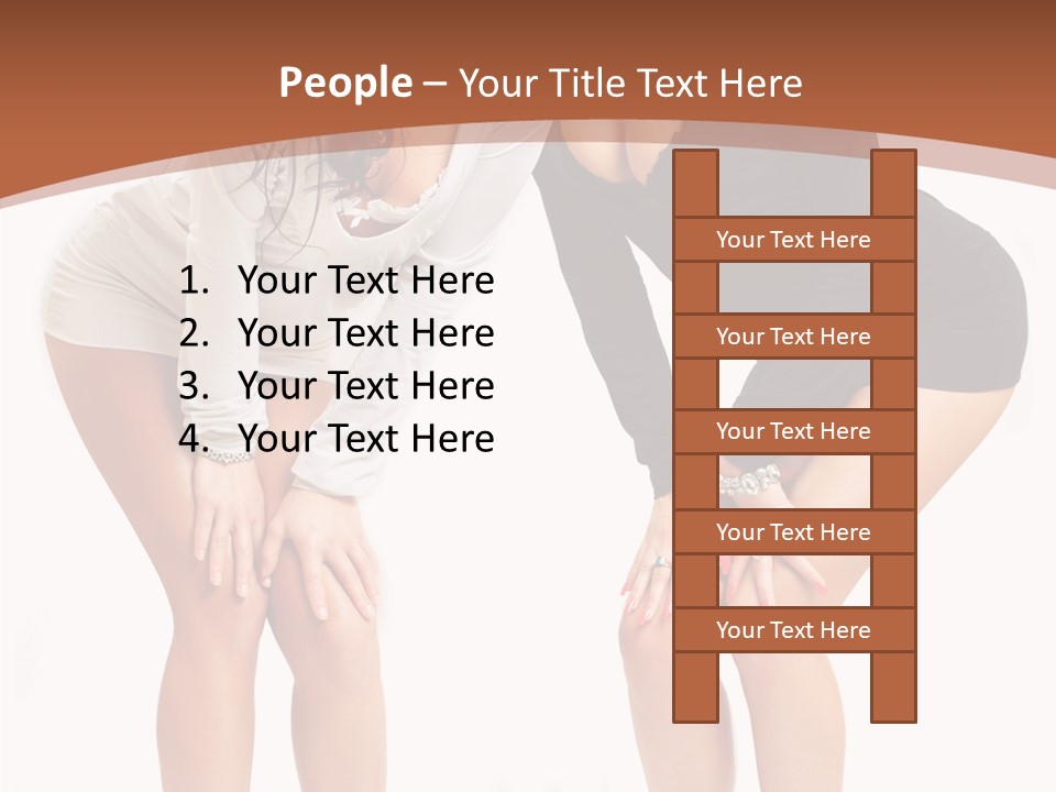 Women Attractive Beauty PowerPoint Template