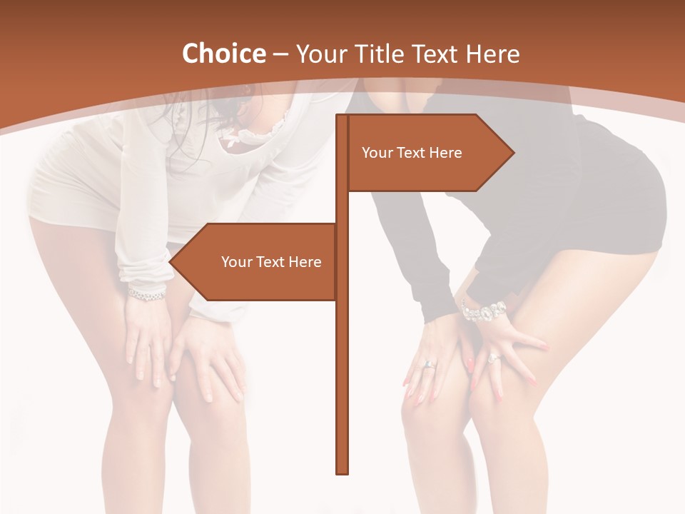 Women Attractive Beauty PowerPoint Template