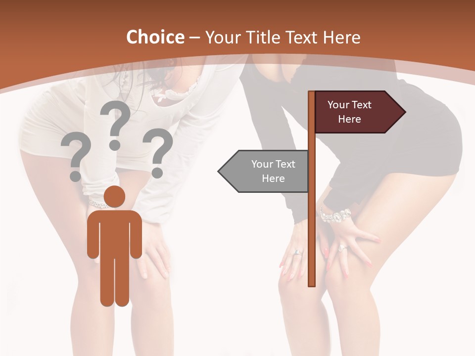 Women Attractive Beauty PowerPoint Template