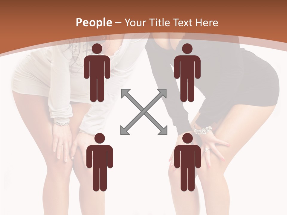 Women Attractive Beauty PowerPoint Template