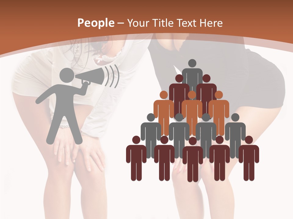 Women Attractive Beauty PowerPoint Template