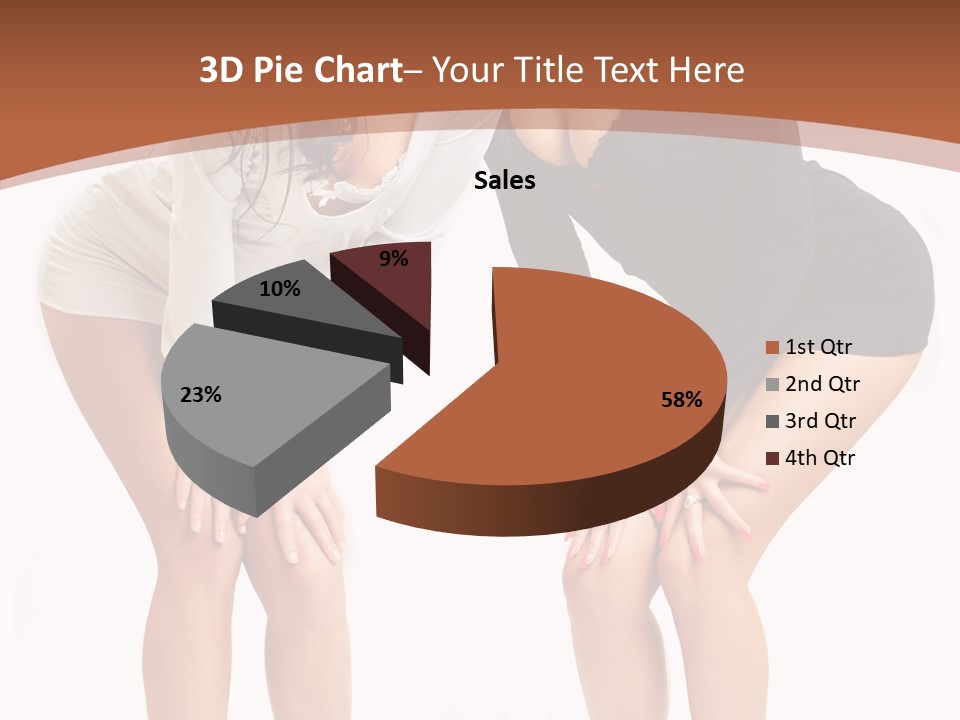 Women Attractive Beauty PowerPoint Template