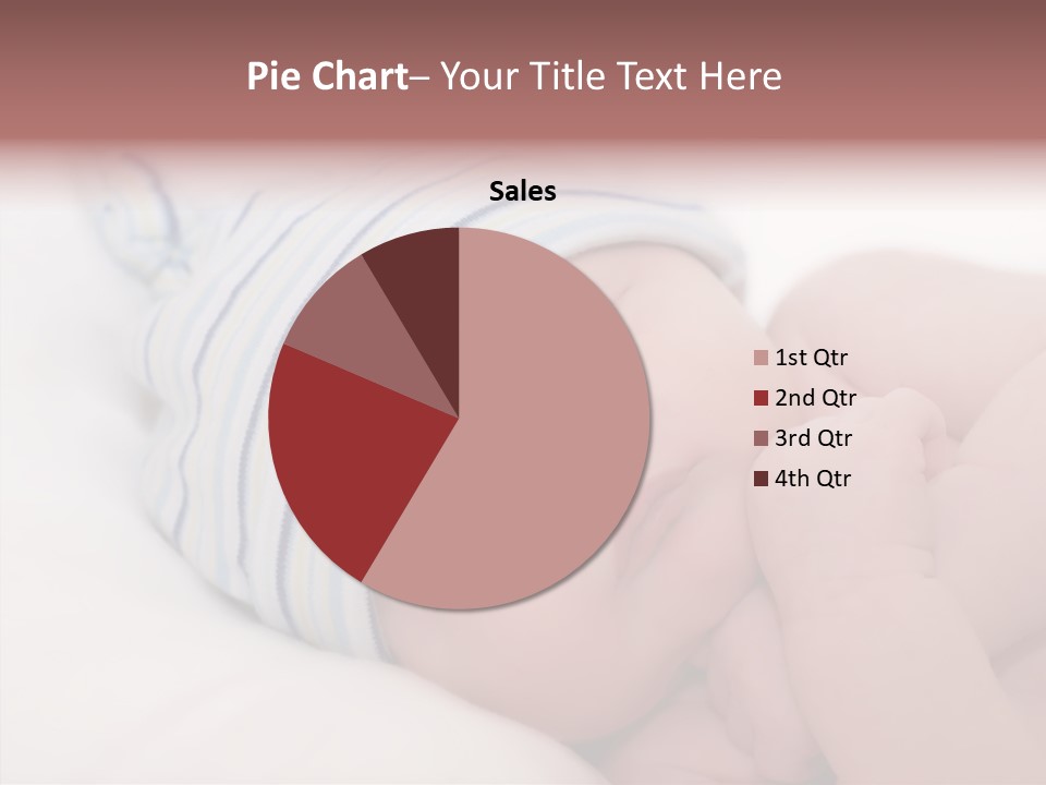 Blue Caucasian Care PowerPoint Template