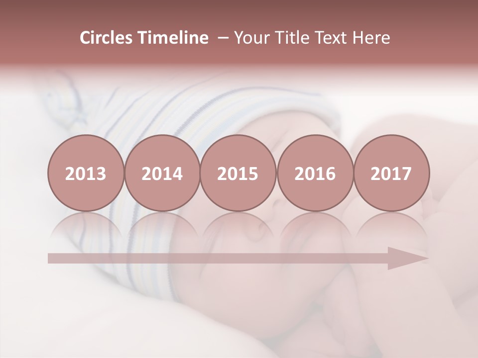 Blue Caucasian Care PowerPoint Template