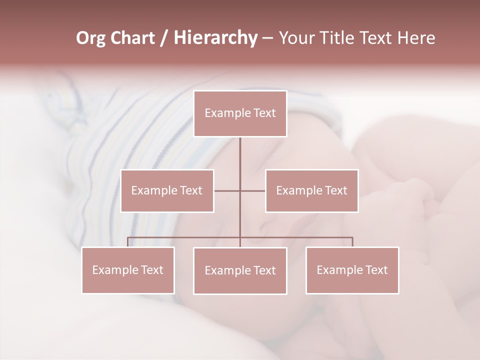 Blue Caucasian Care PowerPoint Template