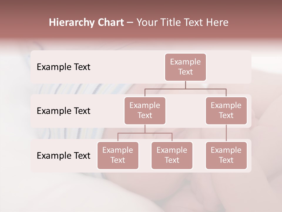 Blue Caucasian Care PowerPoint Template