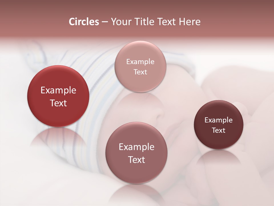 Blue Caucasian Care PowerPoint Template