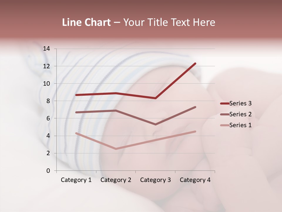 Blue Caucasian Care PowerPoint Template