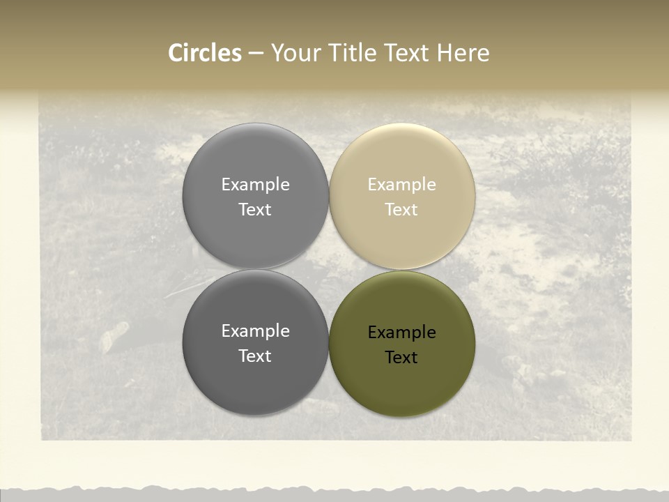 Army Retro Defending PowerPoint Template