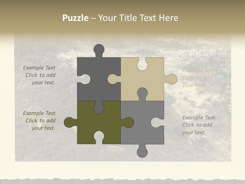 Army Retro Defending PowerPoint Template