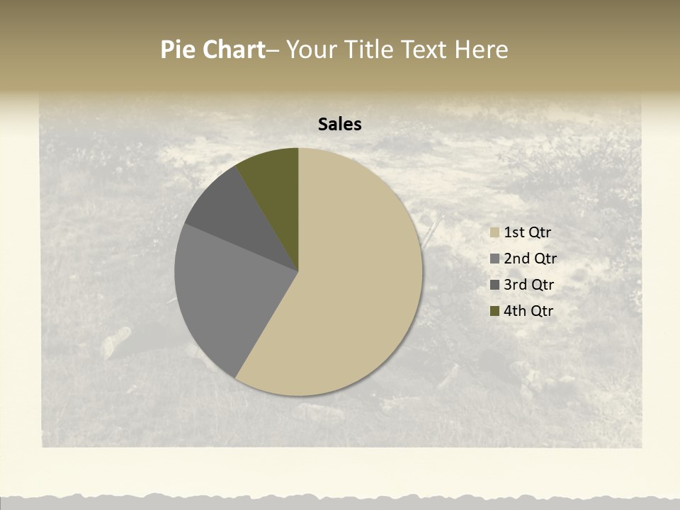 Army Retro Defending PowerPoint Template