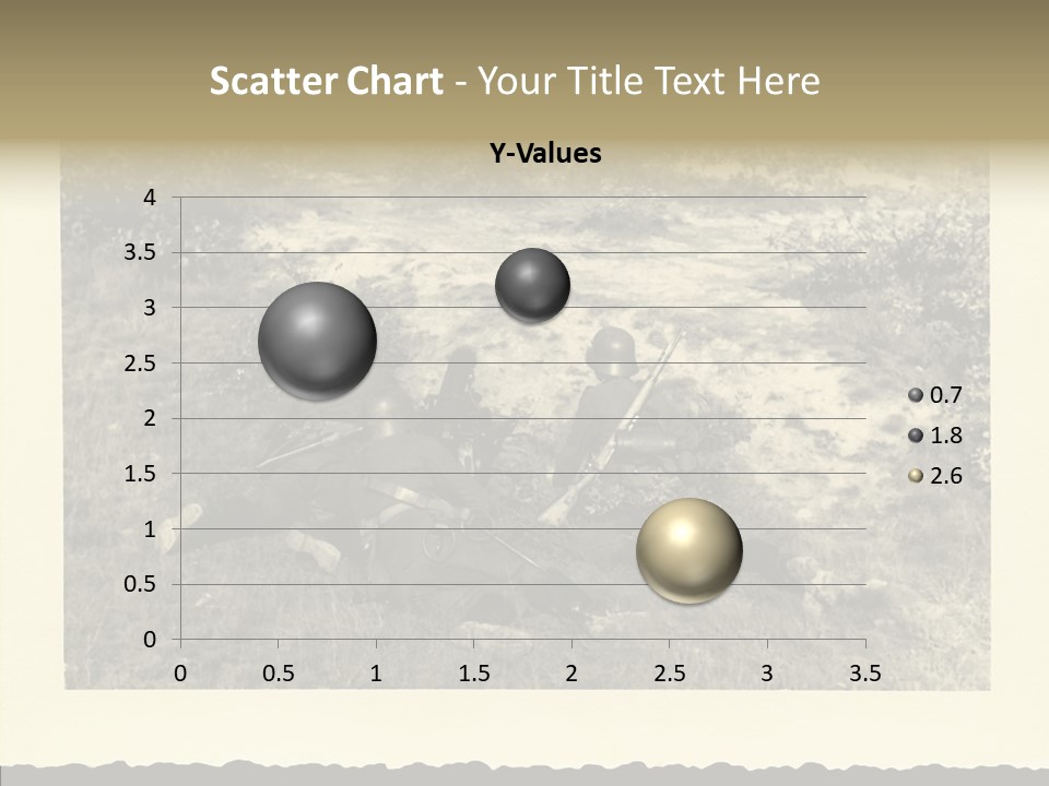 Army Retro Defending PowerPoint Template