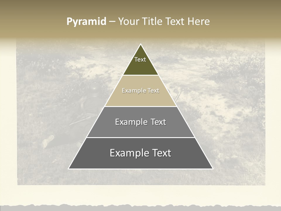 Army Retro Defending PowerPoint Template