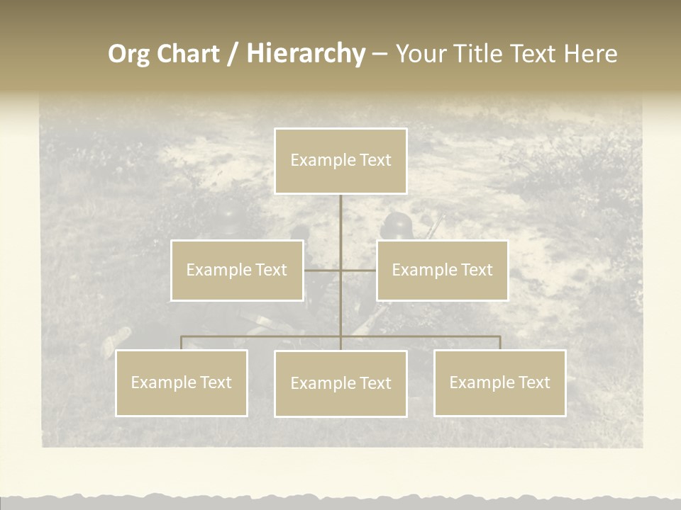 Army Retro Defending PowerPoint Template