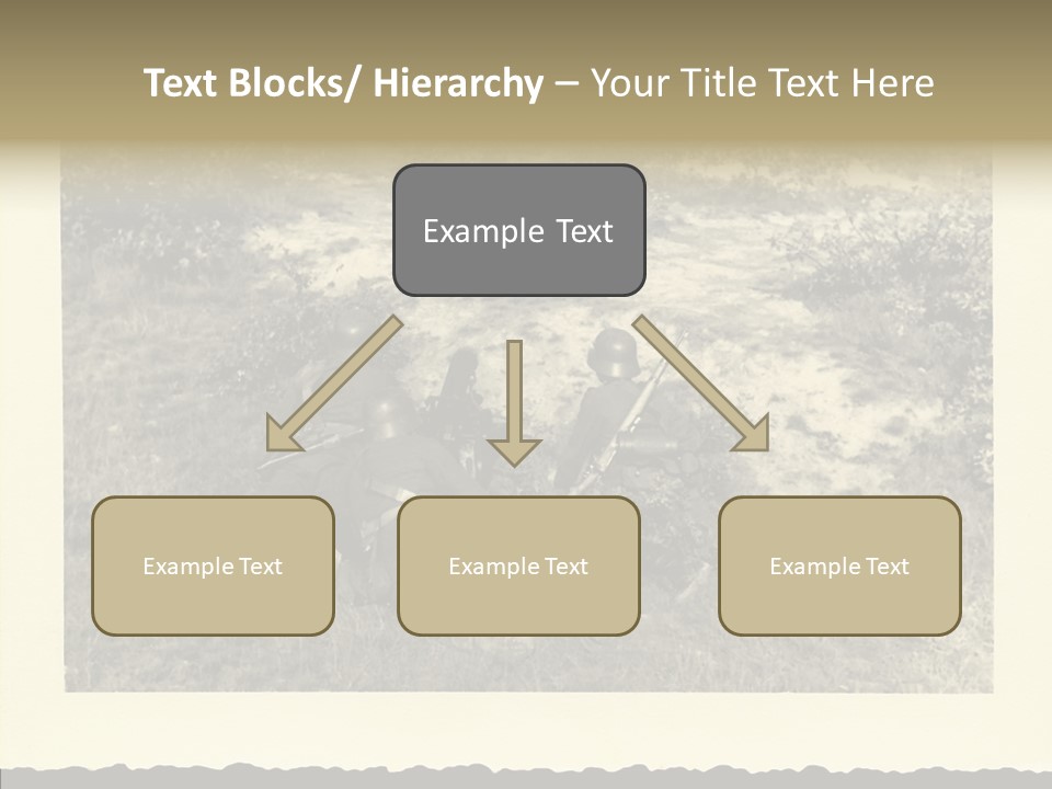 Army Retro Defending PowerPoint Template