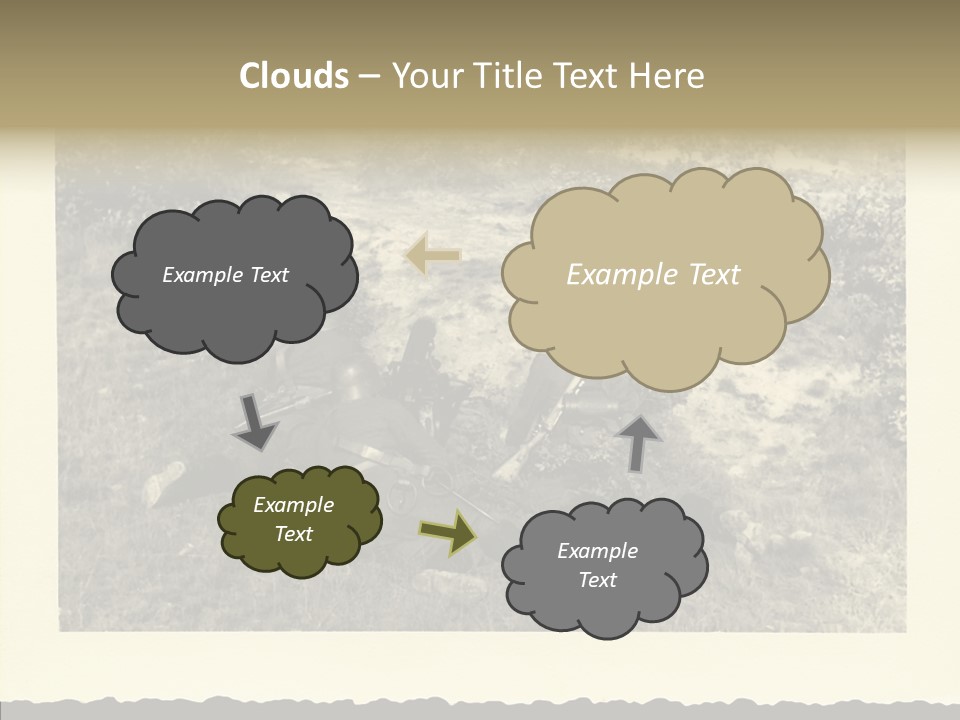 Army Retro Defending PowerPoint Template