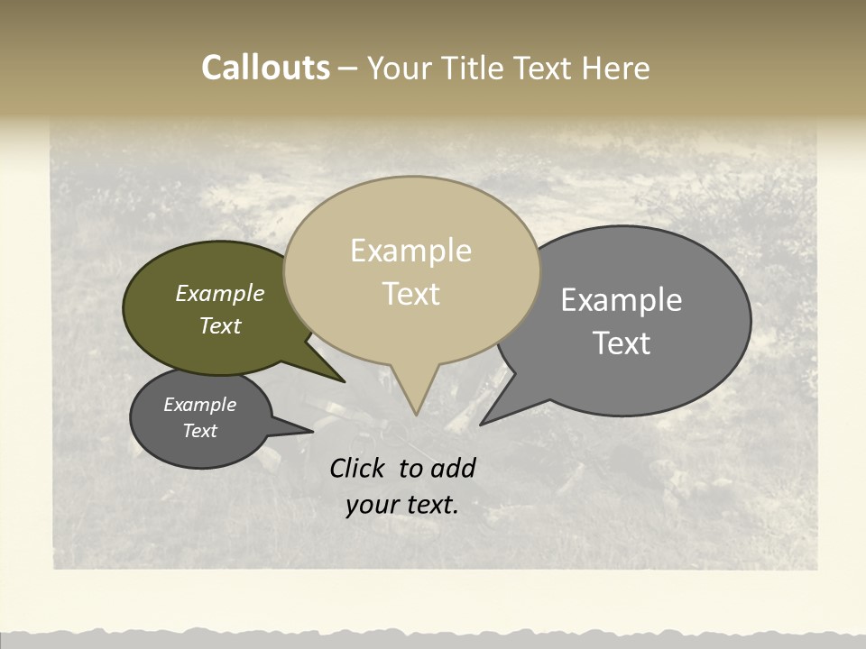 Army Retro Defending PowerPoint Template
