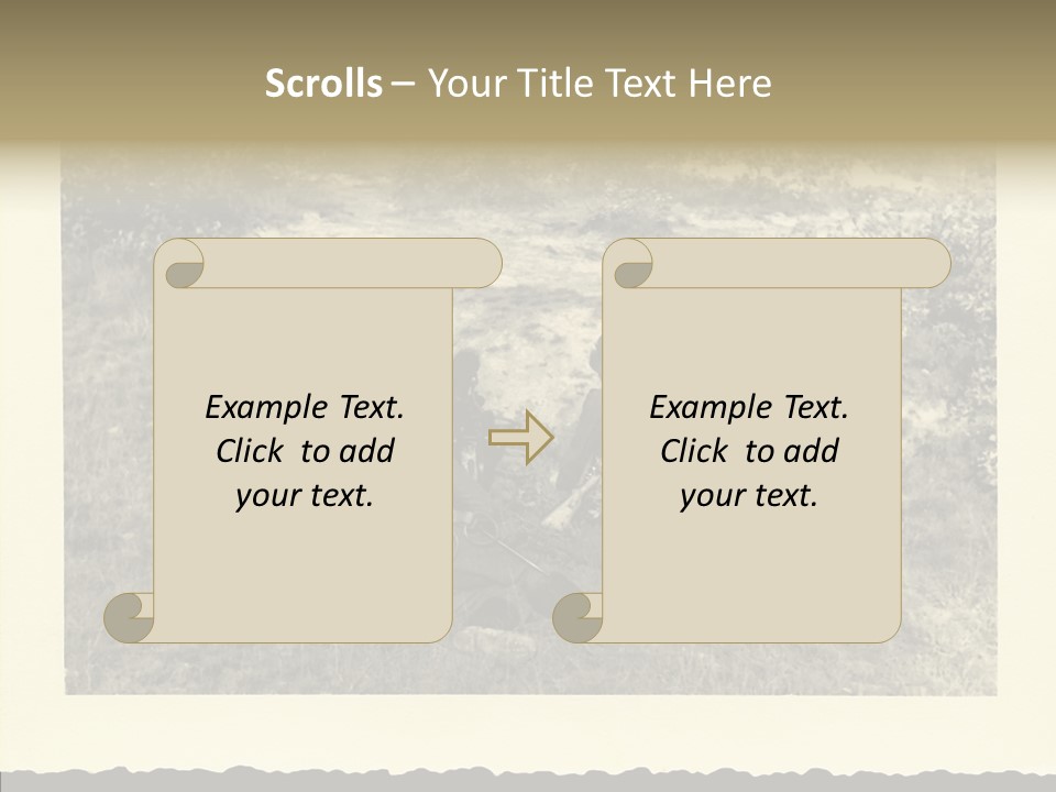 Army Retro Defending PowerPoint Template