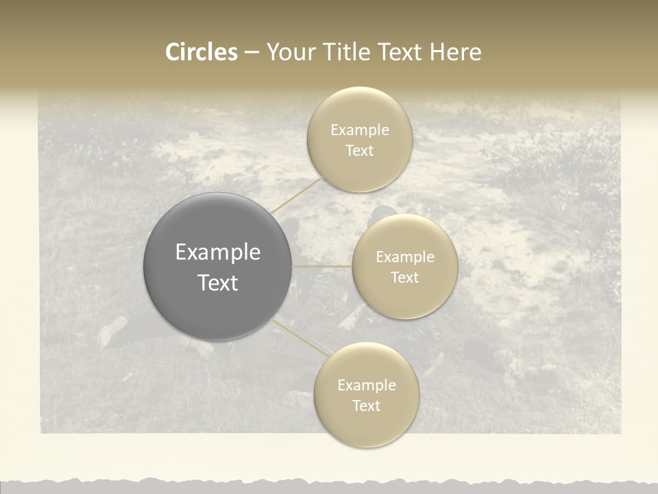 Army Retro Defending PowerPoint Template