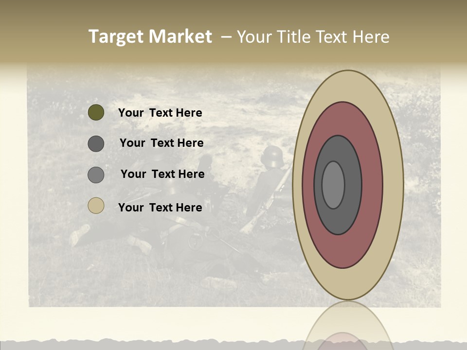 Army Retro Defending PowerPoint Template