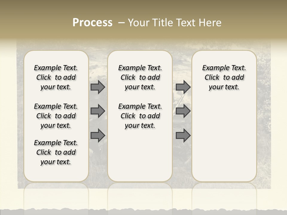 Army Retro Defending PowerPoint Template