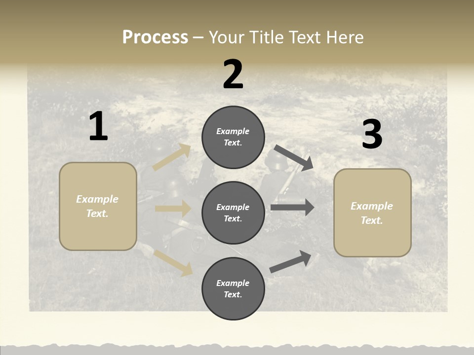 Army Retro Defending PowerPoint Template