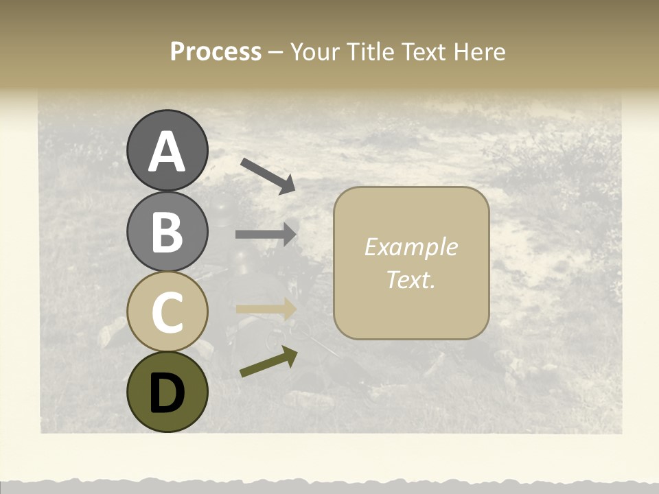 Army Retro Defending PowerPoint Template