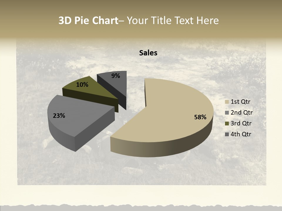Army Retro Defending PowerPoint Template