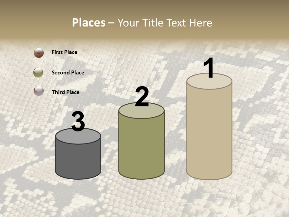 Abstract Pricey Reptile PowerPoint Template