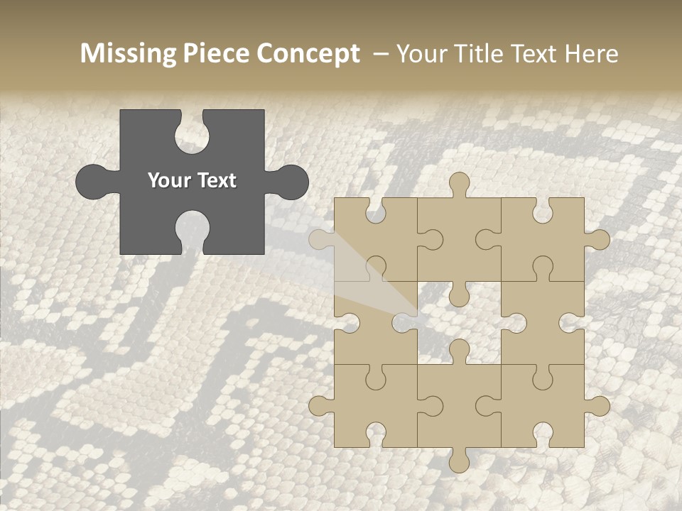 Abstract Pricey Reptile PowerPoint Template