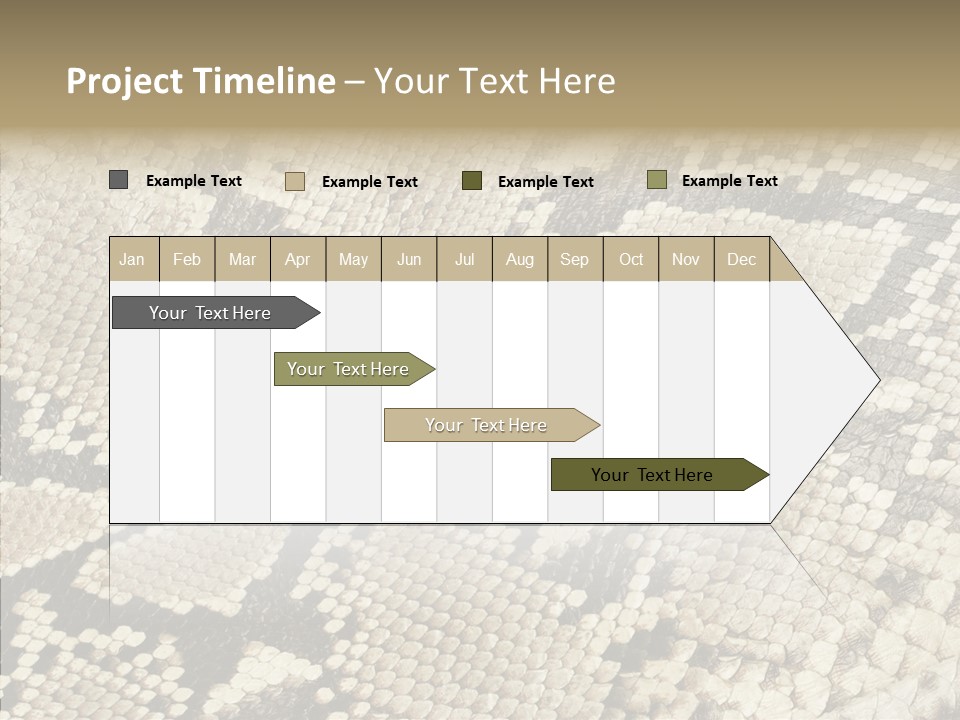 Abstract Pricey Reptile PowerPoint Template