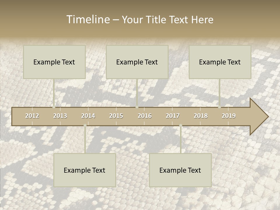 Abstract Pricey Reptile PowerPoint Template