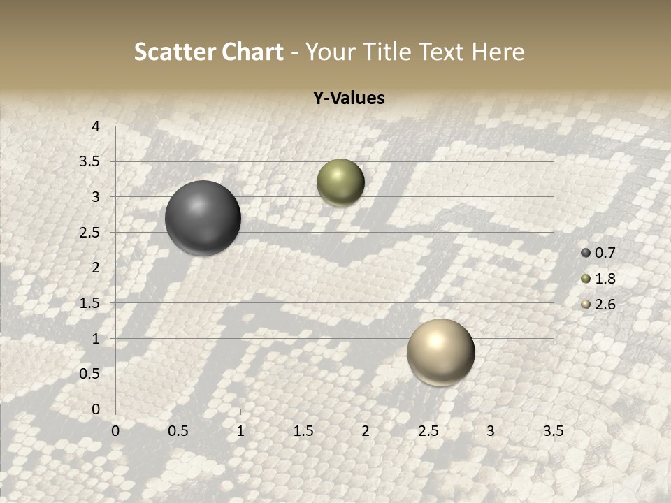 Abstract Pricey Reptile PowerPoint Template
