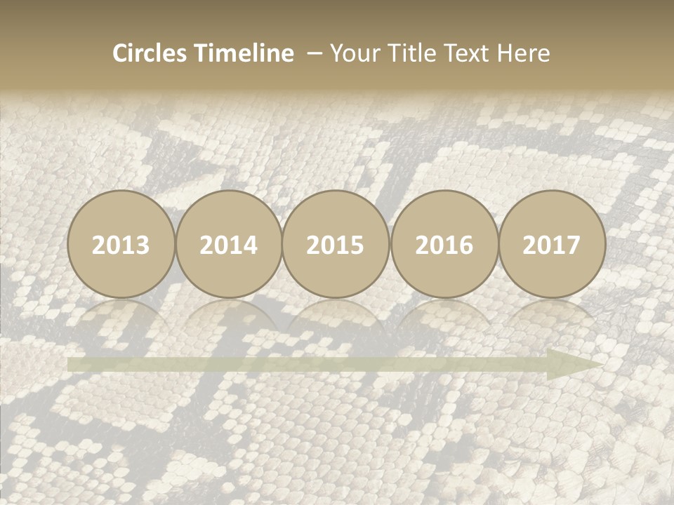 Abstract Pricey Reptile PowerPoint Template