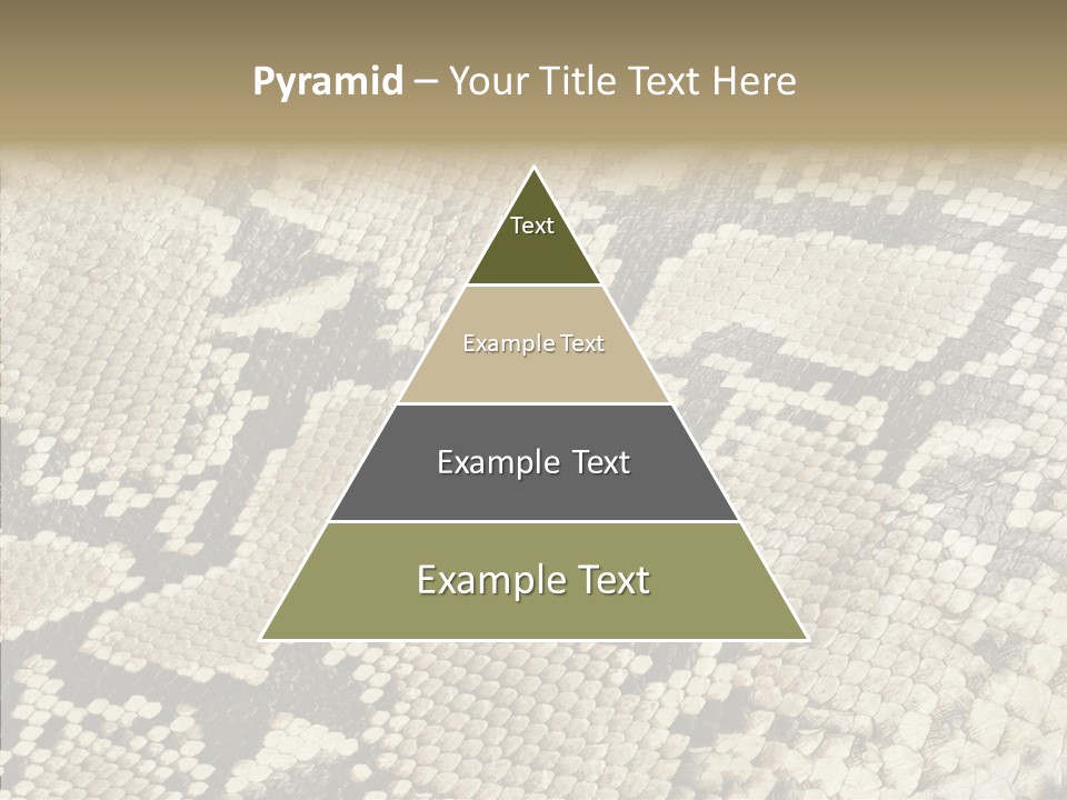 Abstract Pricey Reptile PowerPoint Template
