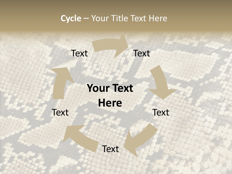 Abstract Pricey Reptile PowerPoint Template