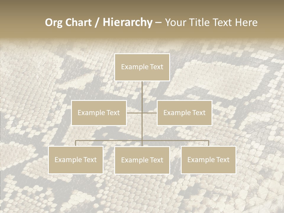 Abstract Pricey Reptile PowerPoint Template