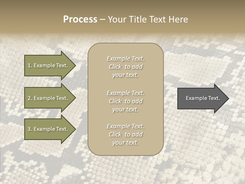 Abstract Pricey Reptile PowerPoint Template